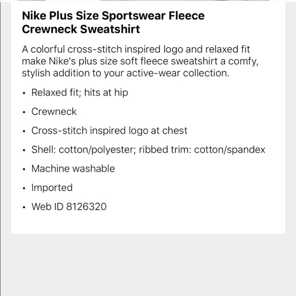 Nike sweatshirt - Picture 5 of 5